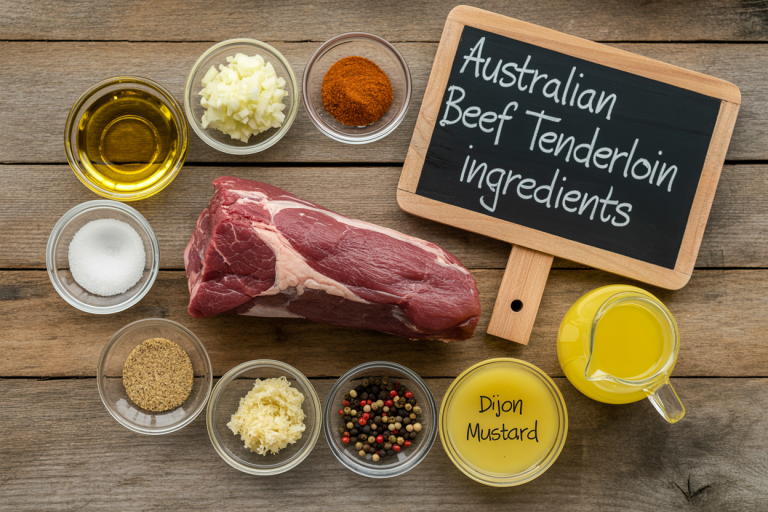 Australian Beef Tenderloin Recipe - Ingredients