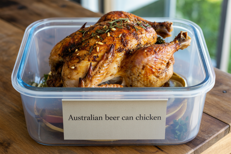 Australian Beer Can Chicken Recipe - Leftovers