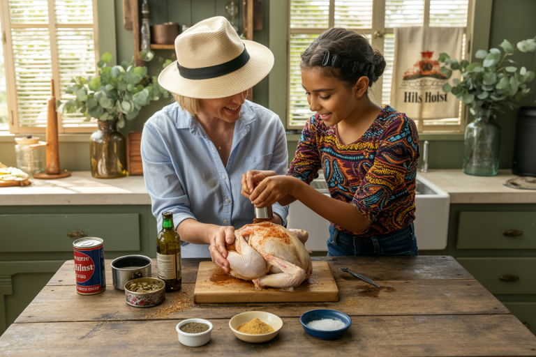 Australian Beer Can Chicken Recipe - Prep