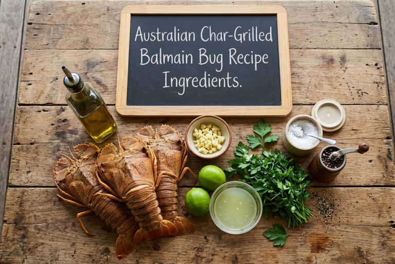 Australian Char-Grilled Balmain Bug Recipe - Ingredients