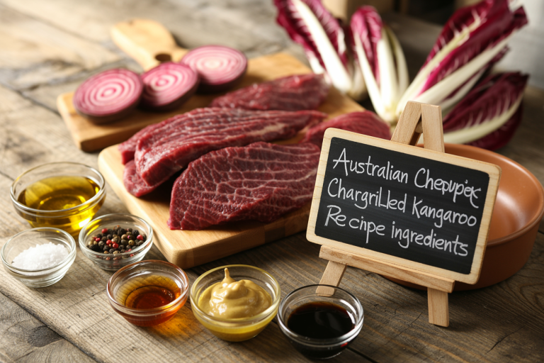 Australian Chargrilled Kangaroo Recipe - Ingredients