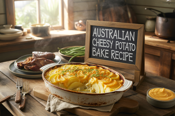 Australian Cheesy Potato Bake Recipe