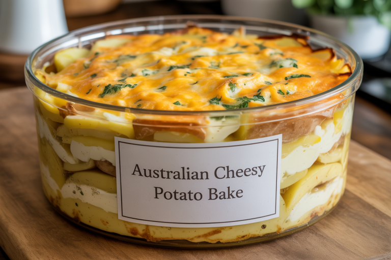 Australian Cheesy Potato Bake Recipe - Storage