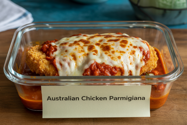 Australian Chicken Parmigiana Recipe - Storage