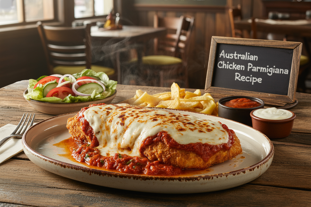 Australian Chicken Parmigiana Recipe
