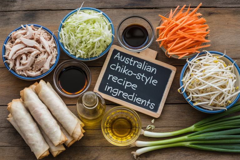 Australian Chiko-Style Rolls Recipe - Ingredients