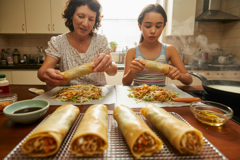 Australian Chiko-Style Rolls Recipe - Prep