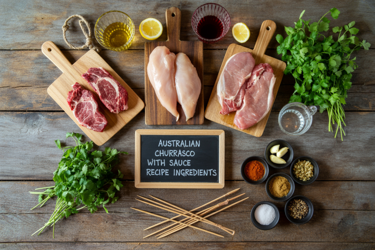 Australian Churrasco with Sauce Recipe - Ingredients