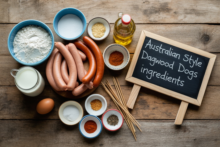 Australian Dagwood Style Hot Dogs Recipe - Ingredients
