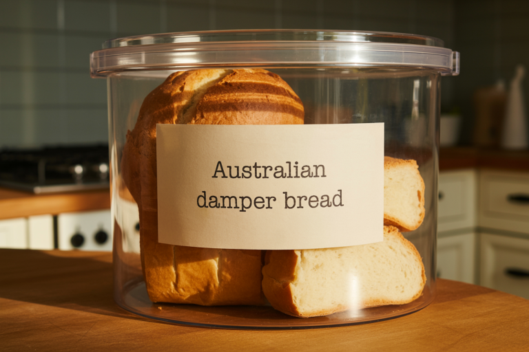 Australian Damper Bread Recipe - Storage