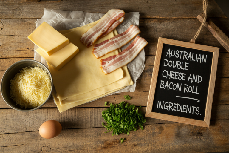 Australian Double Cheese and Bacon Roll Recipe - Ingredients