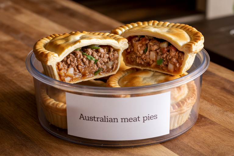 Australian Meat Pies Recipe - Storage