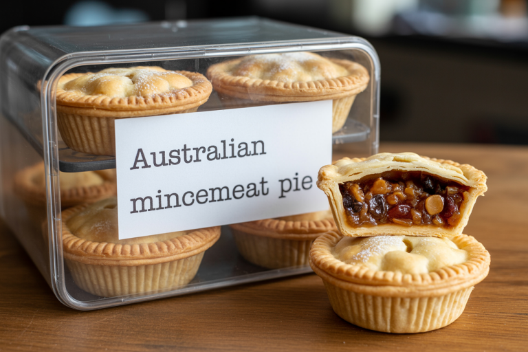 Australian Mincemeat Pie Recipe - Storage