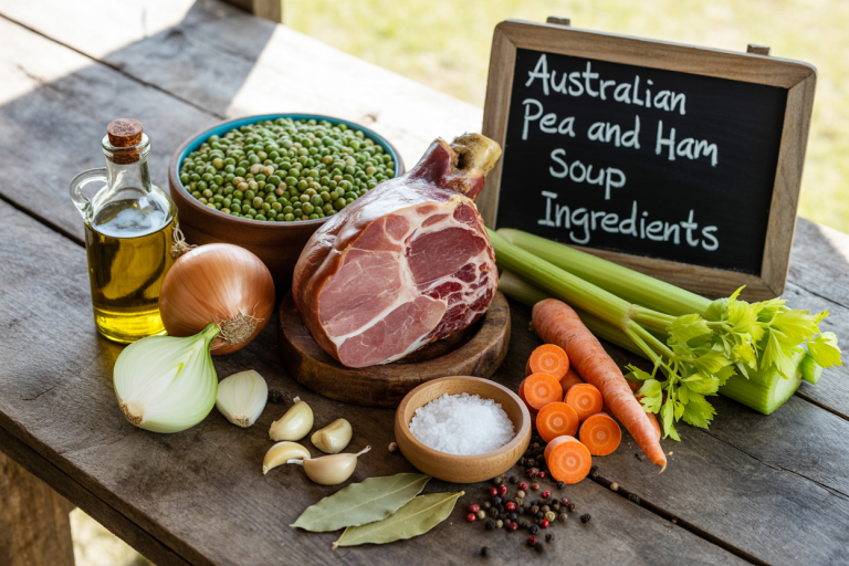 Australian Pea and Ham Soup Recipe - Ingredients