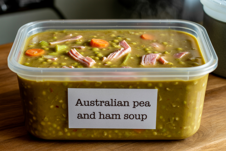 Australian Pea and Ham Soup Recipe - Storage