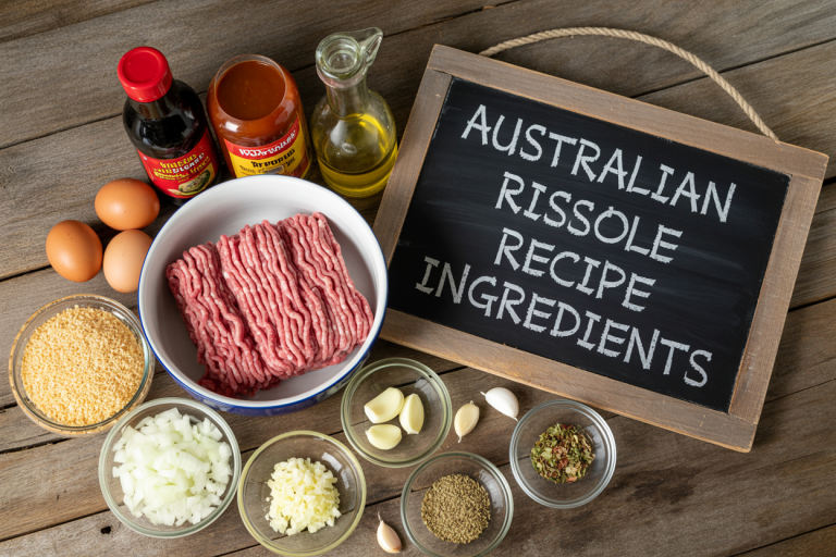 Australian Rissole Recipe - Ingredients