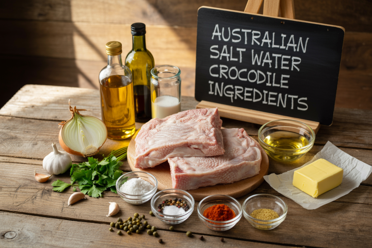 Australian Salt Water Crocodile Recipe - Ingredients