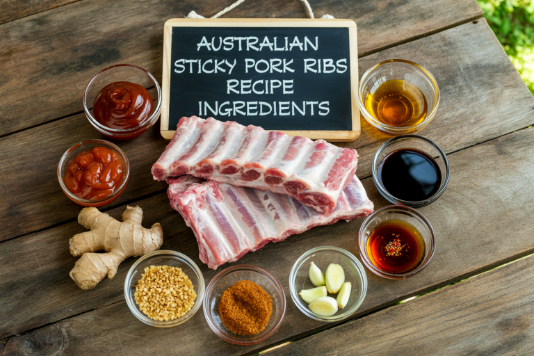 Australian Sticky Pork Ribs Recipe - Ingredients