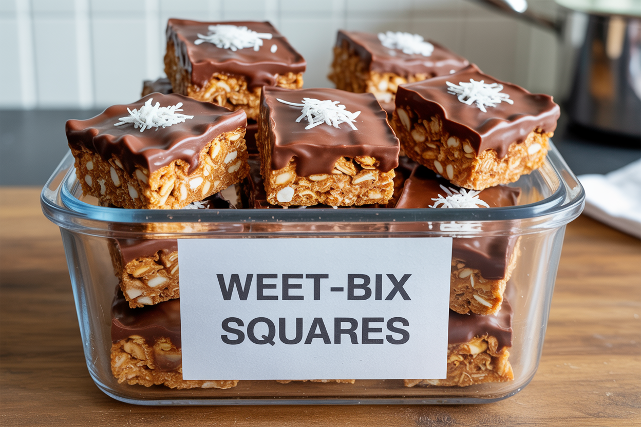 Australian Weet-Bix Squares Recipe - Storage