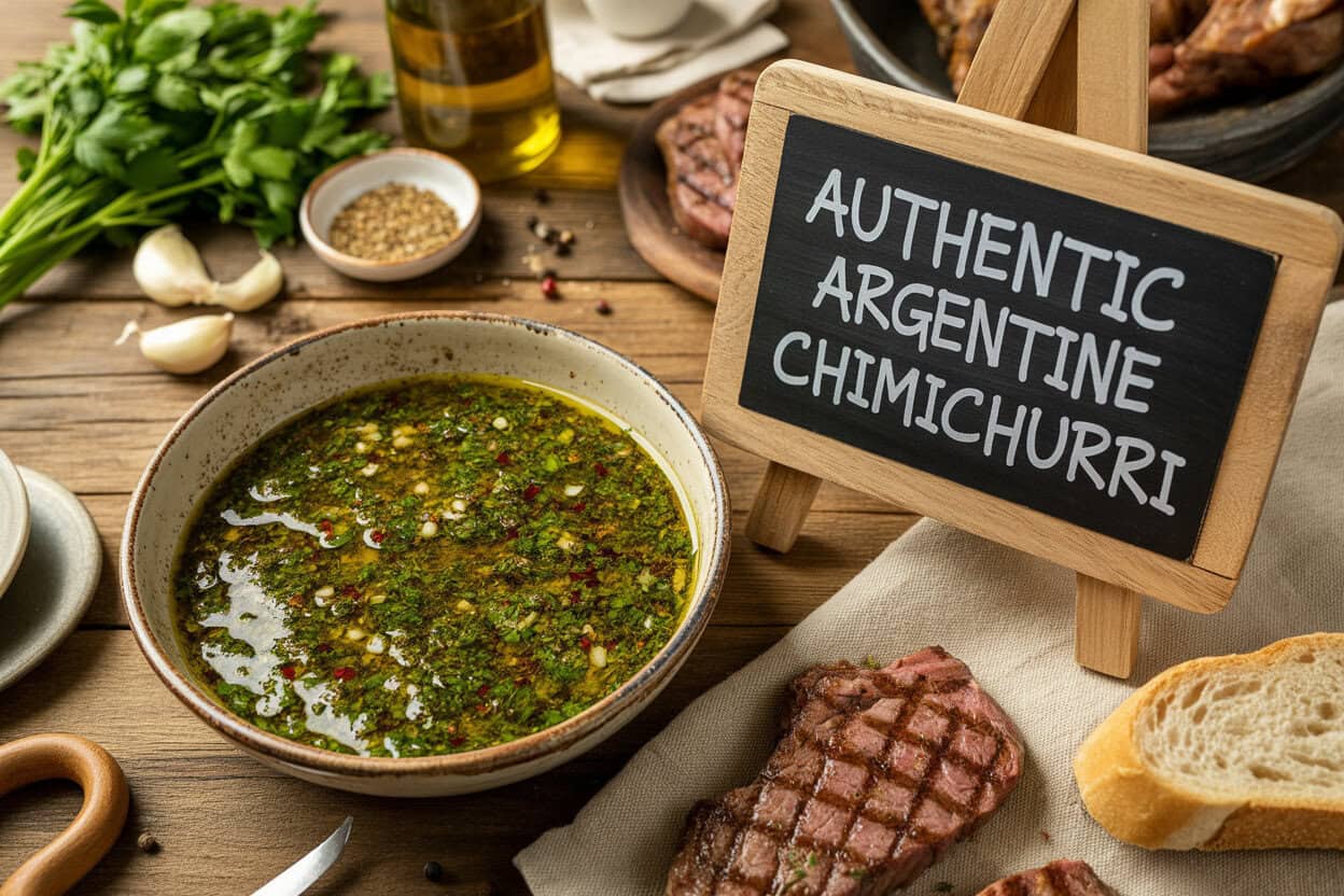 Authentic Argentine Chimichurri Recipe