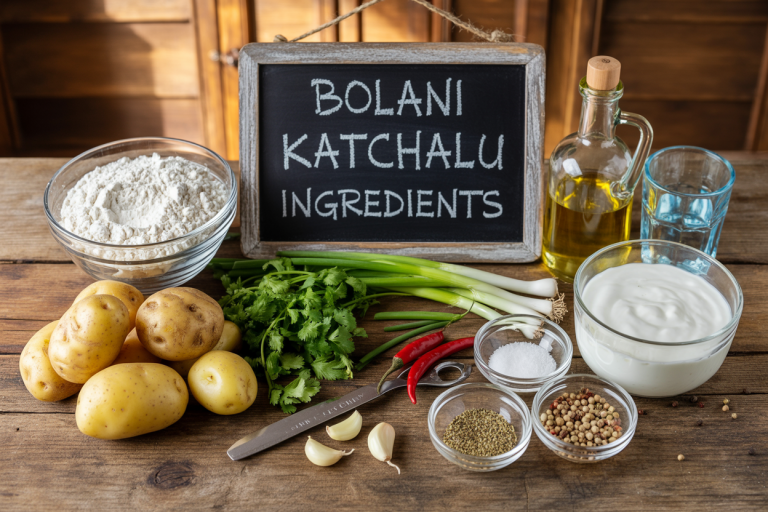 Bolani Katchalu Recipe - Ingredients