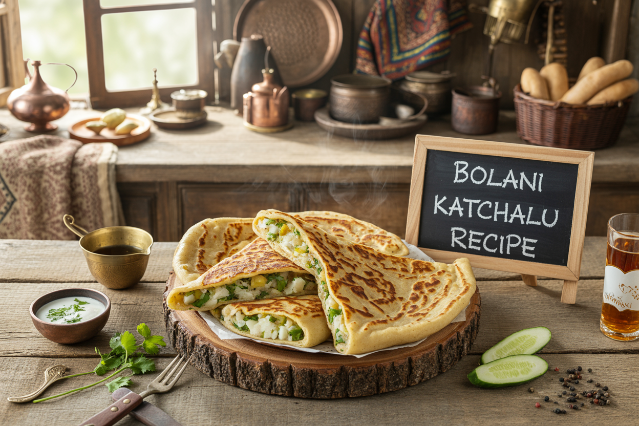 Bolani Katchalu Recipe