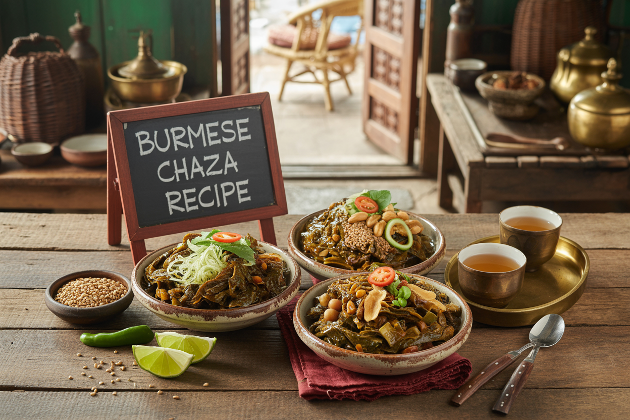 Burmese Chaaza Recipe
