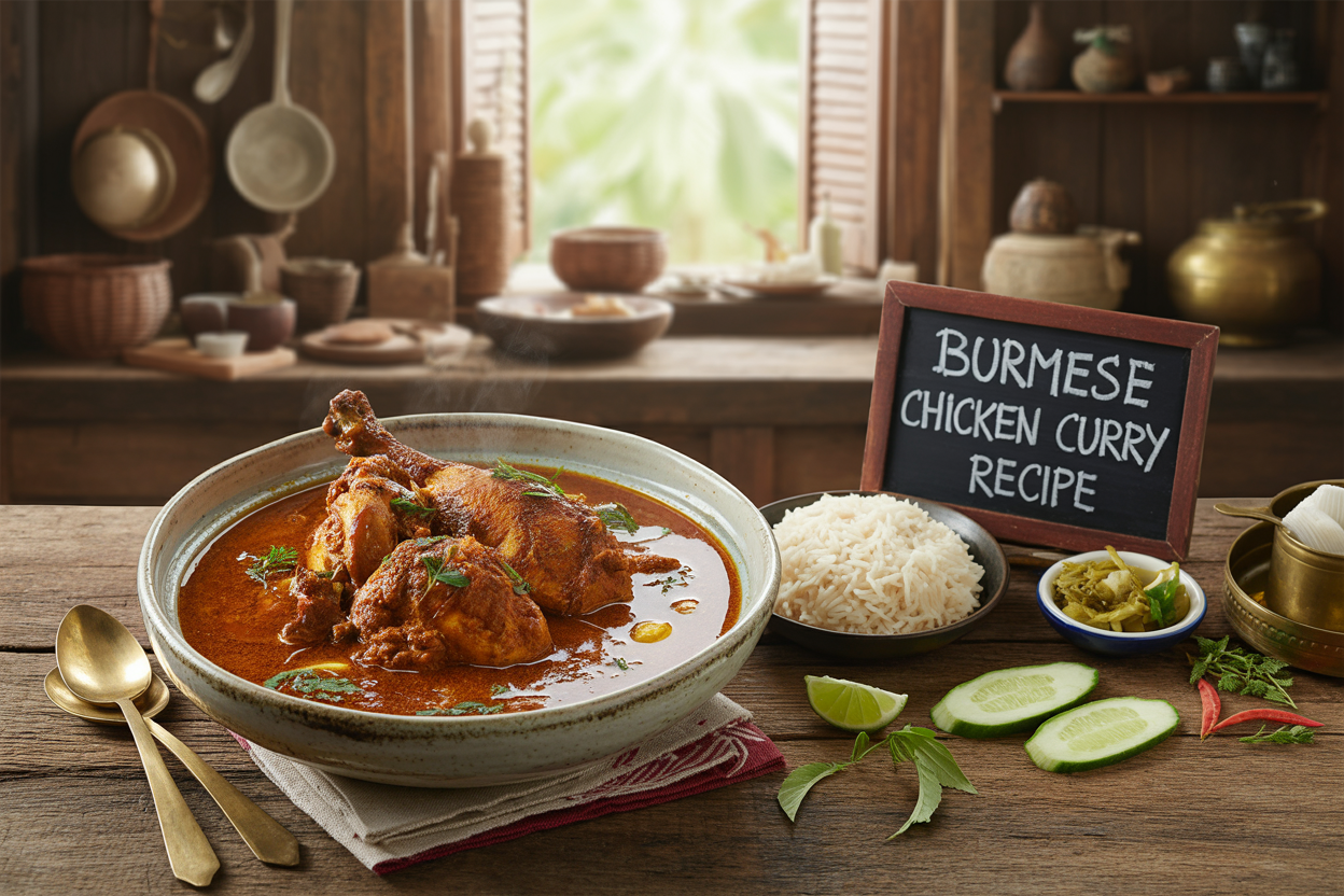 Burmese Chicken Curry Recipe