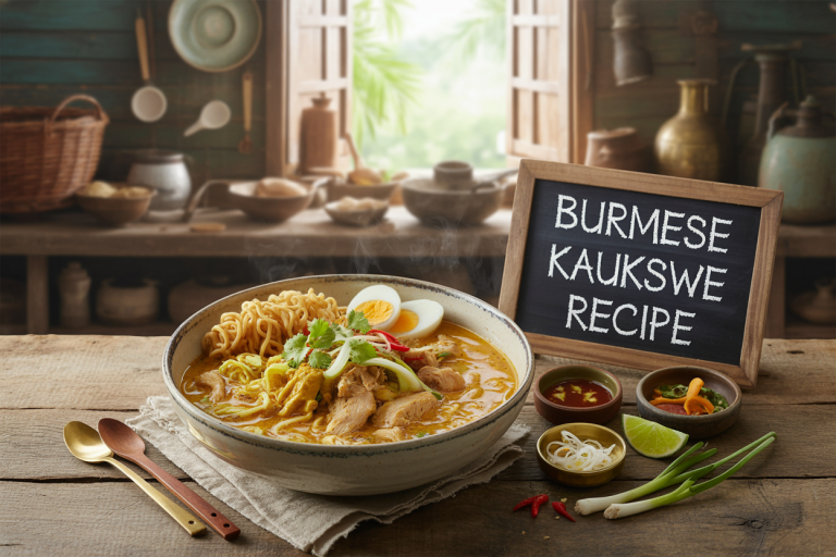 Burmese Kaukswe Recipe