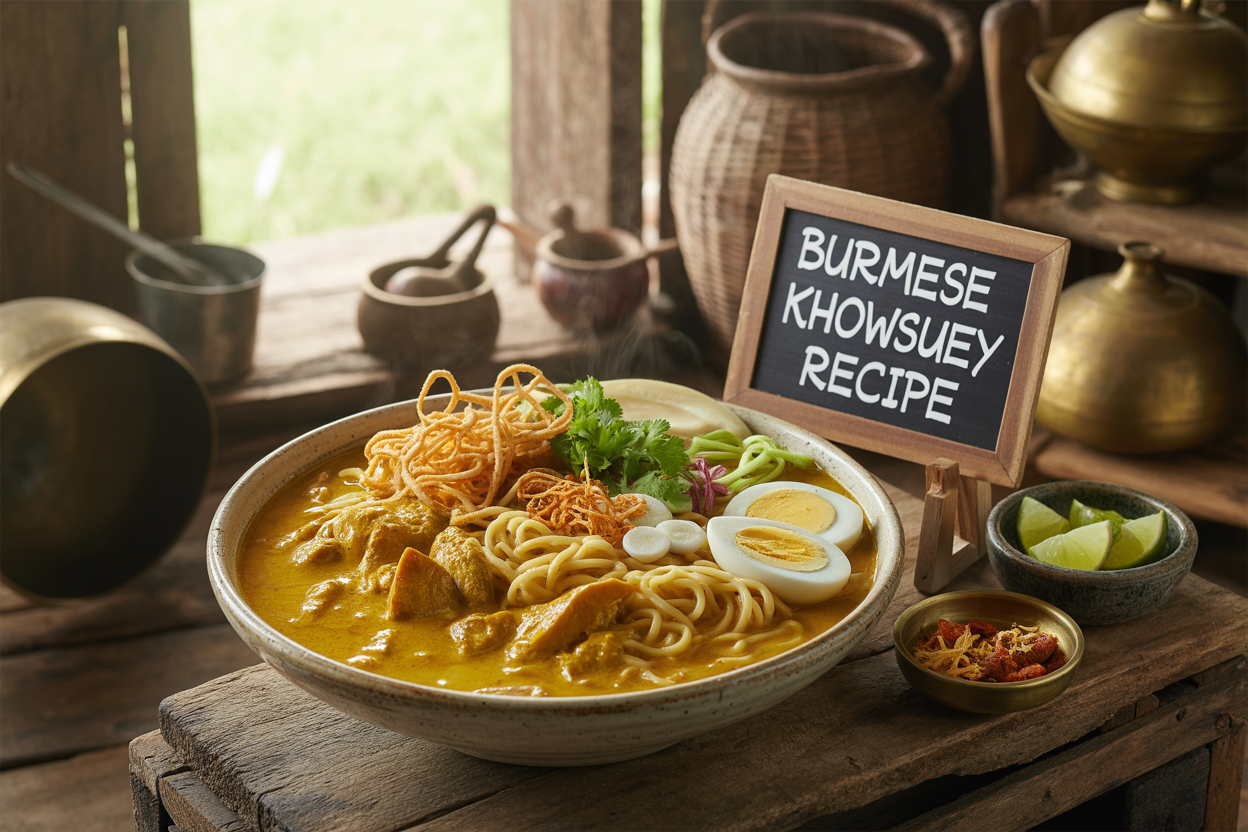 Burmese Khowsuey Recipe