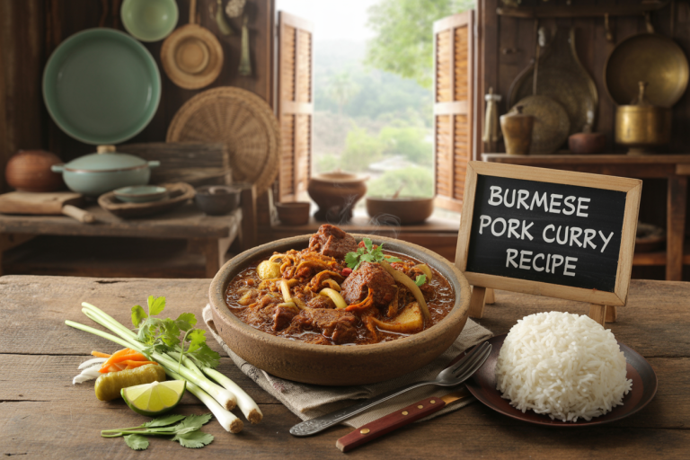 Burmese Pork Curry Recipe