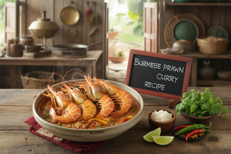 Burmese Prawn Curry Recipe