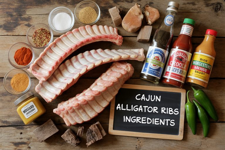 Cajun Alligator Ribs Recipe - Ingredients