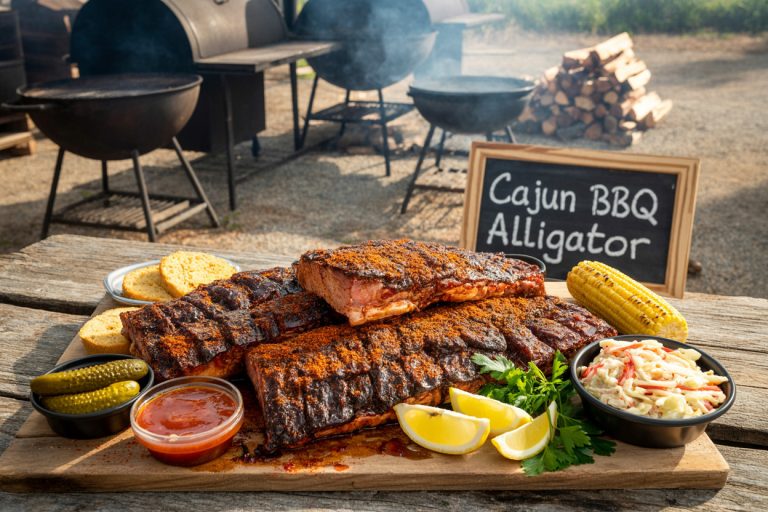 Cajun BBQ Alligator Recipe