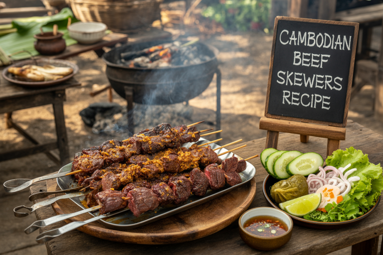 Cambodian Beef Skewers Recipe