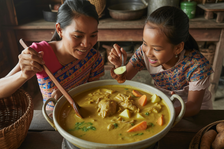 Cambodian Chicken Curry Recipe - Prep
