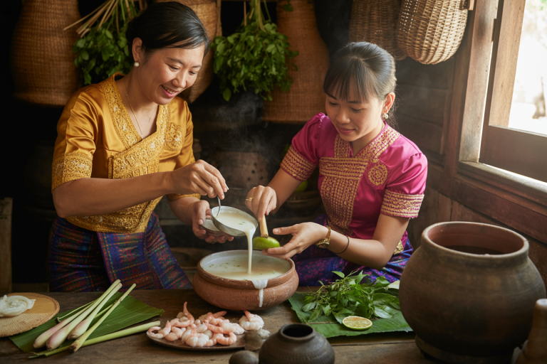 Cambodian Coconut Shrimp Soup Recipe - Cooking