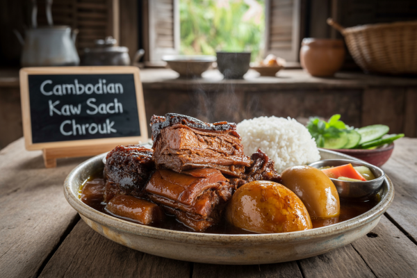 Cambodian Kaw Sach Chrouk Recipe