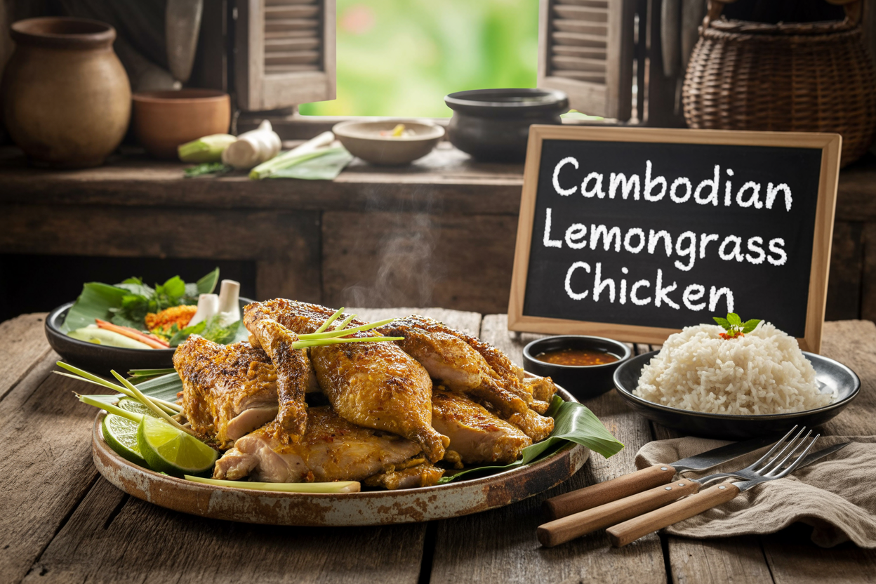 Cambodian Lemongrass Chicken Recipe