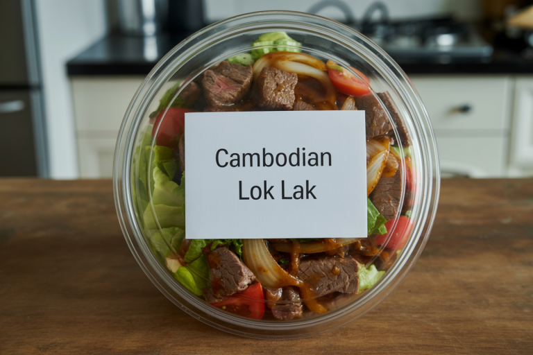 Cambodian Lok Lak Recipes - Storage