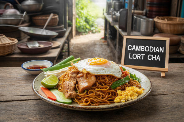 Cambodian Lort Cha Recipe