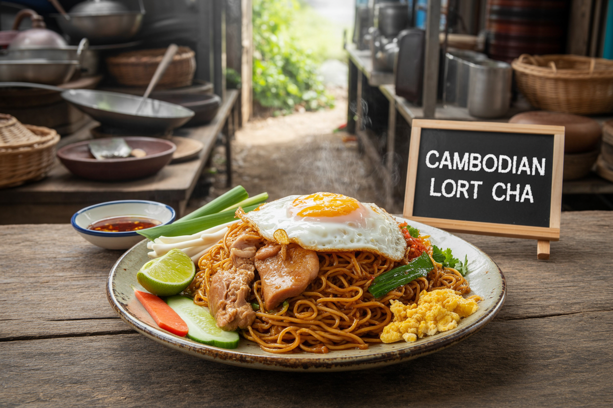 Cambodian Lort Cha Recipe