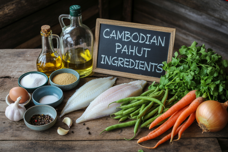 Cambodian Pahut Recipe - Ingredients