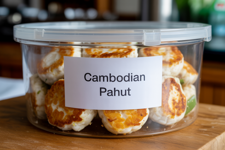 Cambodian Pahut Recipe - Storage