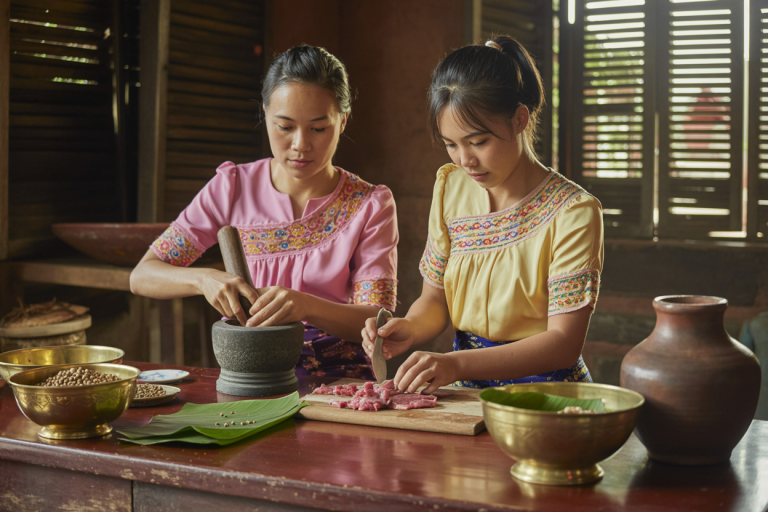 Cambodian Recipe for Pepper Beef - Cooking