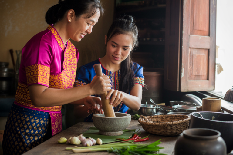 Cambodian Red Curry Recipe - Prep