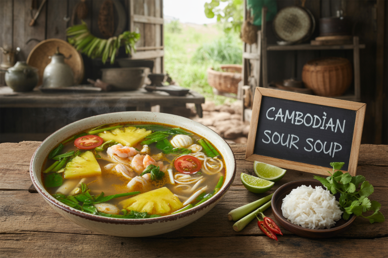 Cambodian Sour Soup Recipe