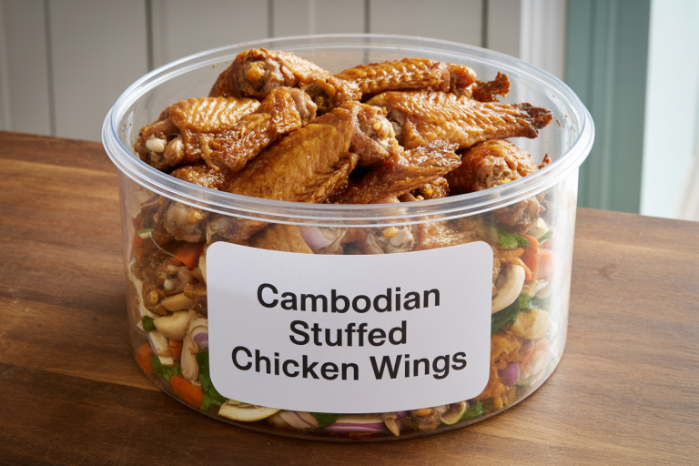 Cambodian Stuffed Chicken Wings Recipe - Storage