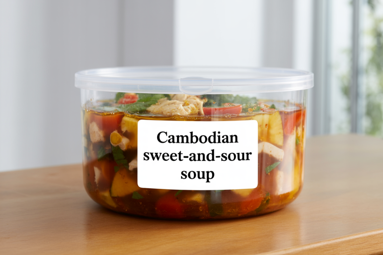 Cambodian Sweet-and-Sour Soup Recipe - Storage