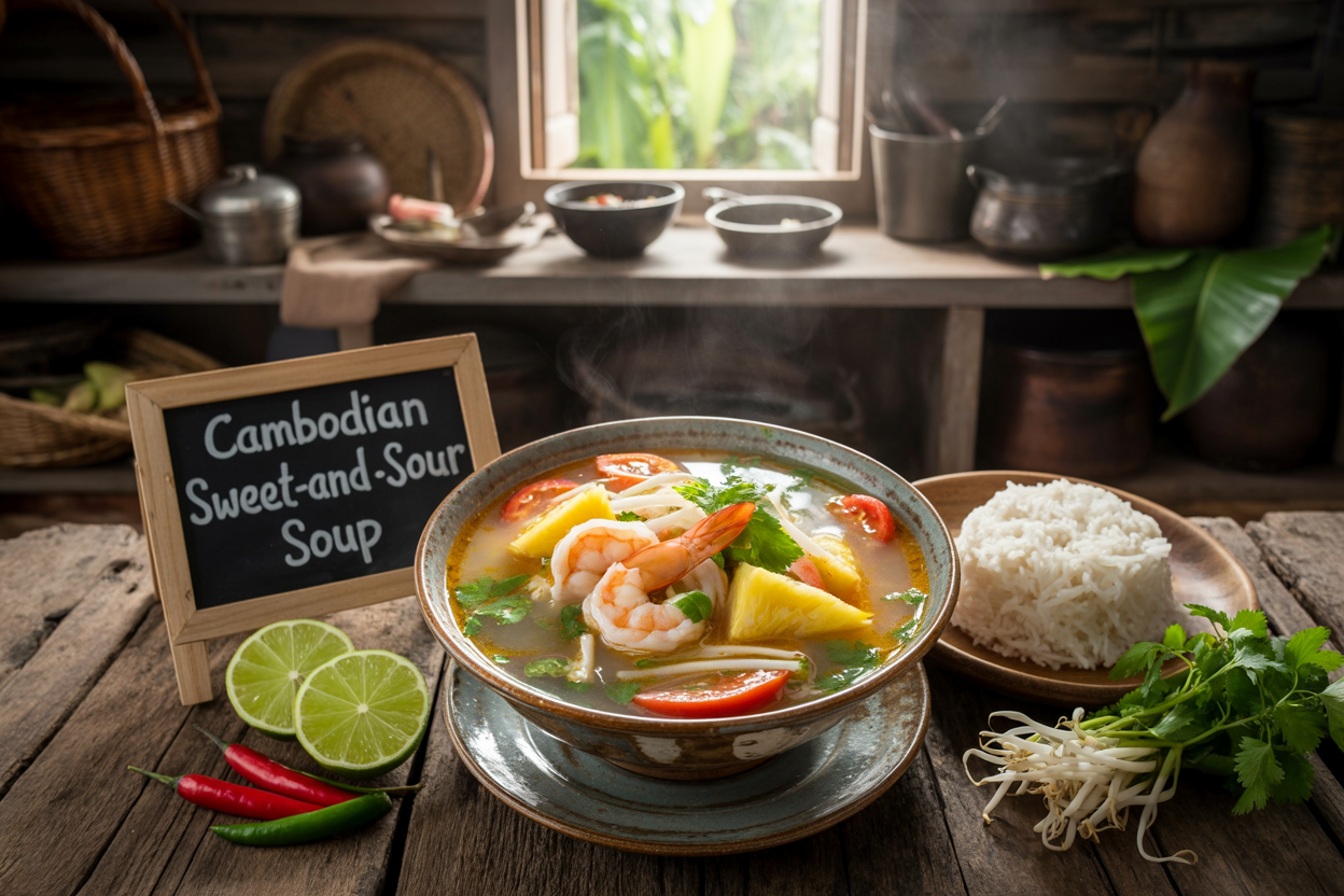 Cambodian Sweet-and-Sour Soup Recipe